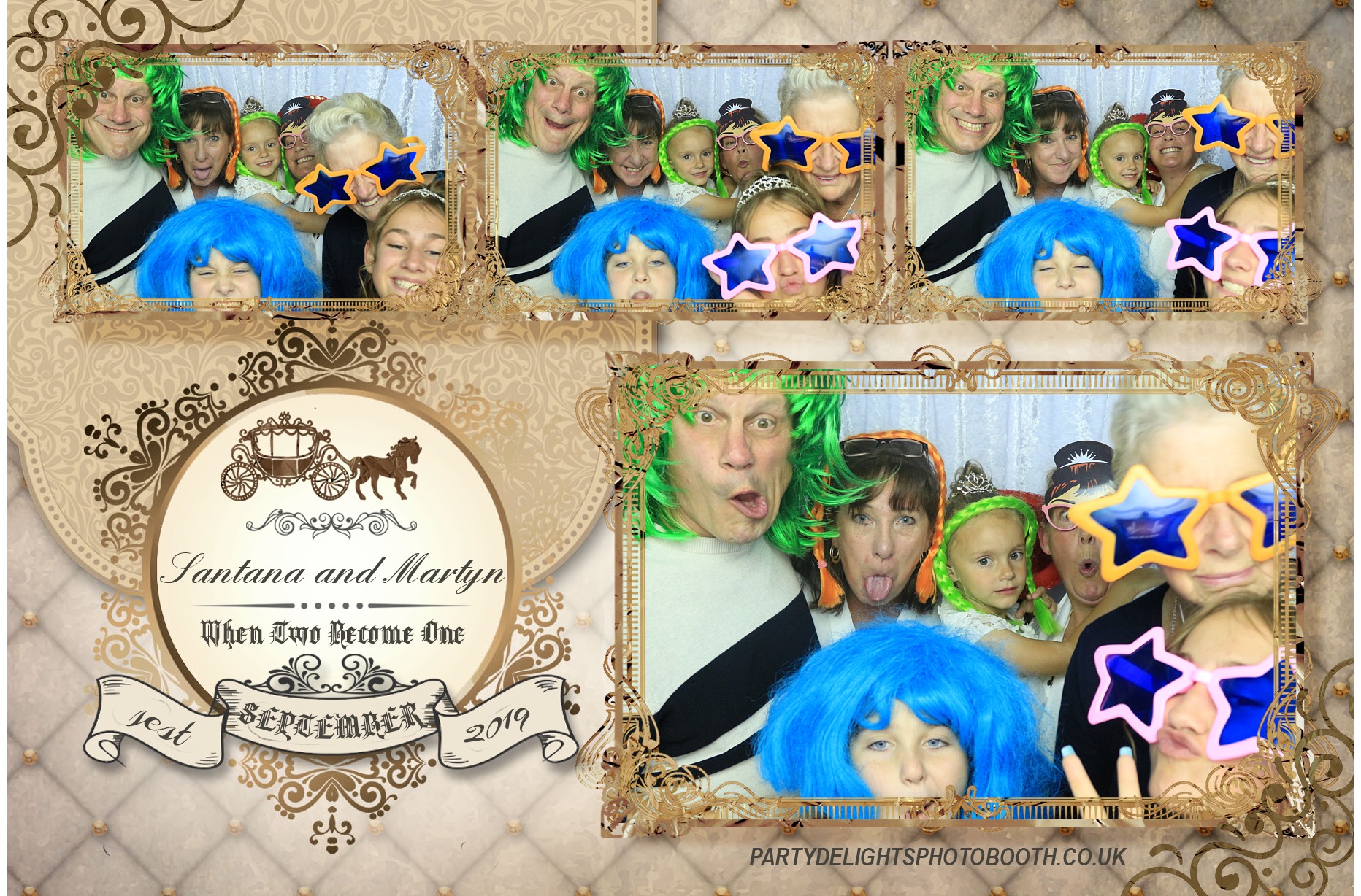 Martyn and Santana’s Wedding - Prints | View more photos from the event at gallery.partydelightsphotobooth.co.uk/u/PartyDelightsPhotoBooth/Martyn-and-Santana’s-Wedding-Prints